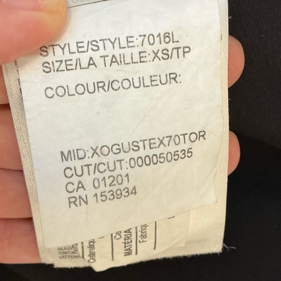 CANADA GOOSE Sherpa Fleece Jacket Black and Gray – Style 7016L – Women’s XS - Picture 9 of 11